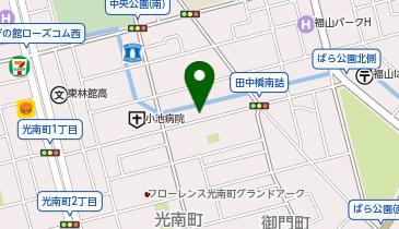 南交流館の地図画像
