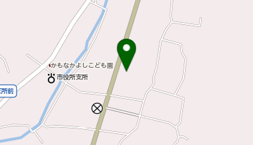 加茂交流館の地図画像