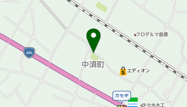 中之町児童公園の地図画像