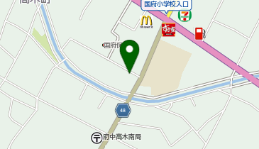 国府公民館の地図画像