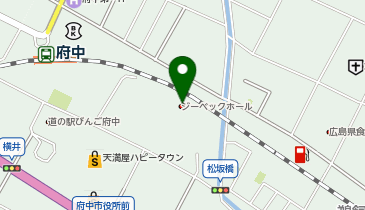 ジーベックホール(文化センター)の地図画像