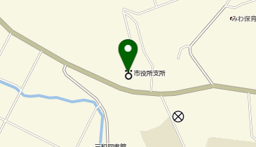 三次市三和支所の地図画像