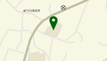 三次市立川地小学校の地図画像