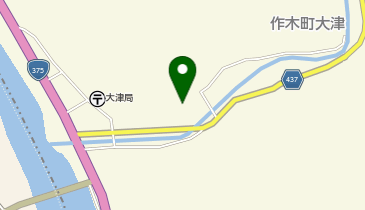 作木下地区自治交流センターの地図画像