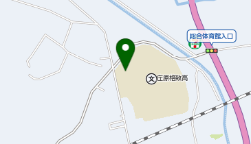 広島県立庄原格致高校(屋内運動場)の地図画像