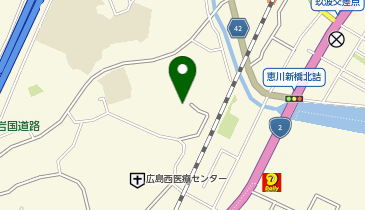 ゆうあいホームの地図画像