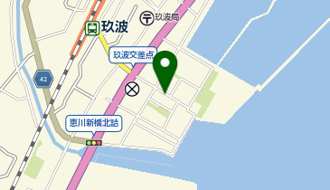 玖波公民館の地図画像