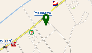 三ツ城地域センター(下見福祉会館)の地図画像