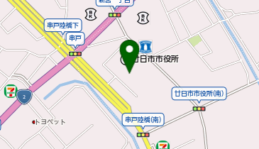 廿日市市役所の地図画像