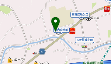 宮内市民センターの地図画像