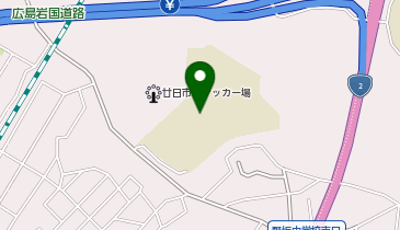 野坂中学校(体育館)の地図画像