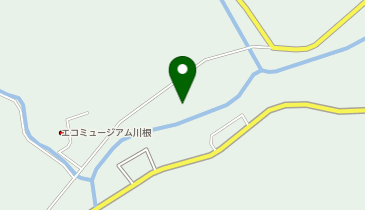 旧川根小学校の地図画像