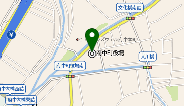 府中町役場の地図画像