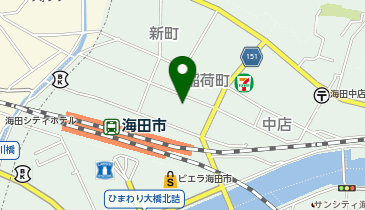 稲荷町公園の地図画像