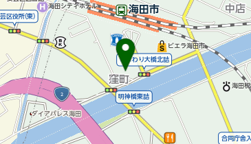 JAひろしま海田市支店(サンピア・アキ)の地図画像