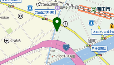 港町公園の地図画像