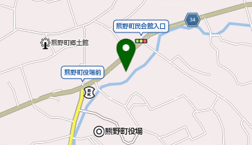 グループホームくまのの地図画像