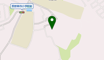 熊野町民体育館の地図画像