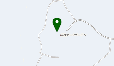 芸北オークガーデンの地図画像