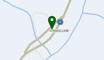 川西ふれあいセンター・グランドの地図画像