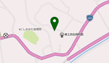 西大田自治センター(体育館)の地図画像