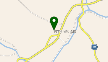 阿下ふれあい会館の地図画像