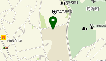 向洋中学校の地図画像