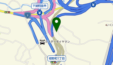 椋野町民館の地図画像