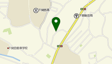 西の尾団地集会所の地図画像