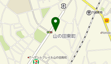 北部公民館の地図画像