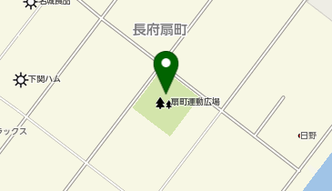 扇町運動広場の地図画像