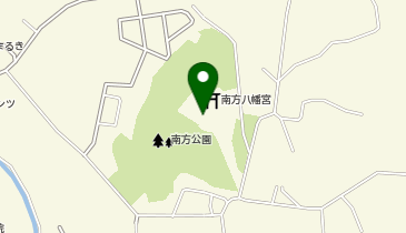 南方八幡宮の地図画像
