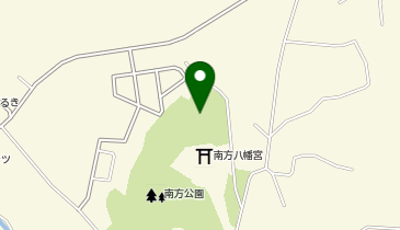 南方公園の地図画像