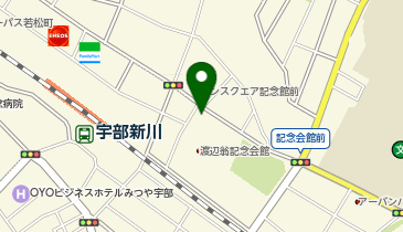 新川ふれあいセンターの地図画像