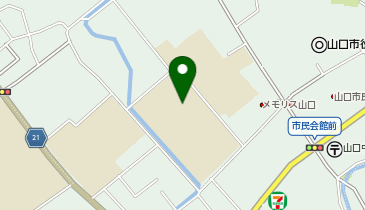 白石小学校体育館の地図画像