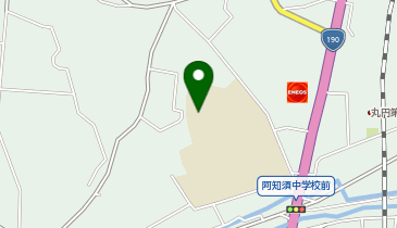 阿知須中学校体育館の地図画像