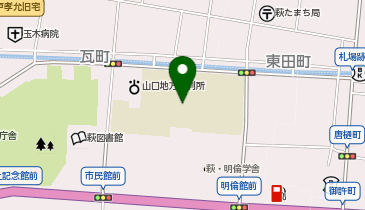 明倫小学校体育館の地図画像