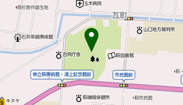 中央公園の地図画像