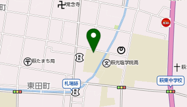 萩光塩学院の地図画像