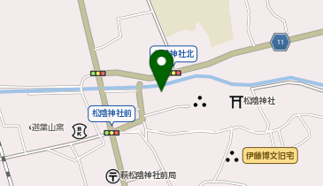 松陰神社立志殿の地図画像
