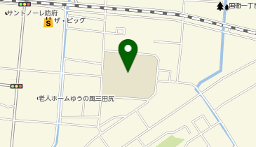 勝間小学校の地図画像