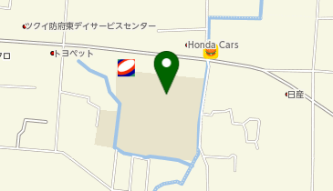 国府中学校の地図画像