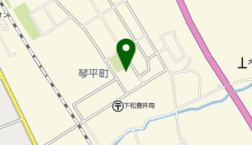 豊井公民館の地図画像