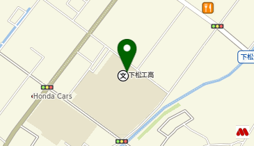 下松工業高等学校の地図画像