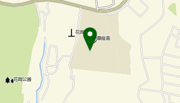 華陵高等学校運動場の地図画像