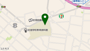 岩国小学校の地図画像