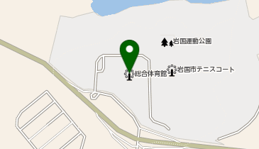 総合体育館の地図画像