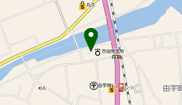 由宇文化会館の地図画像