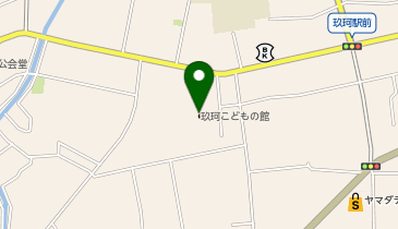 玖珂こどもの館の地図画像