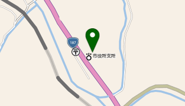 美川コミュニティセンターの地図画像